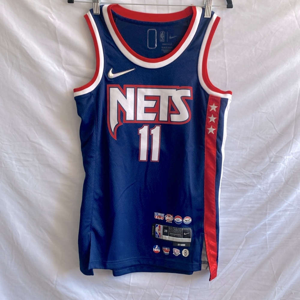 Nike Kids Brooklyn Nets #11 Blue Basketball Jersey